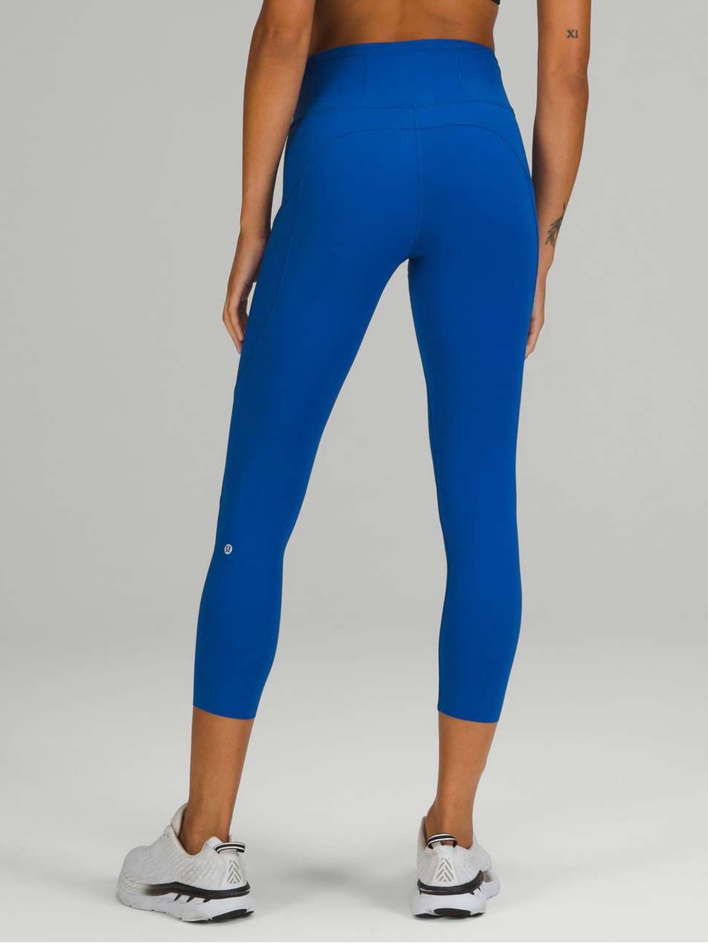Lululemon Fast and Free High-Rise Crop 23" Symphony Blue